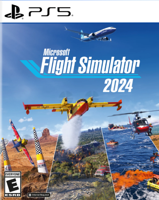 MICROSOFT FLIGHT SIMULATOR 2024 PS5