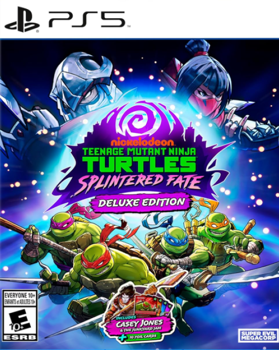TEENAGE MUTANT NINJA TURLTES SPLINTERED FATE PS5