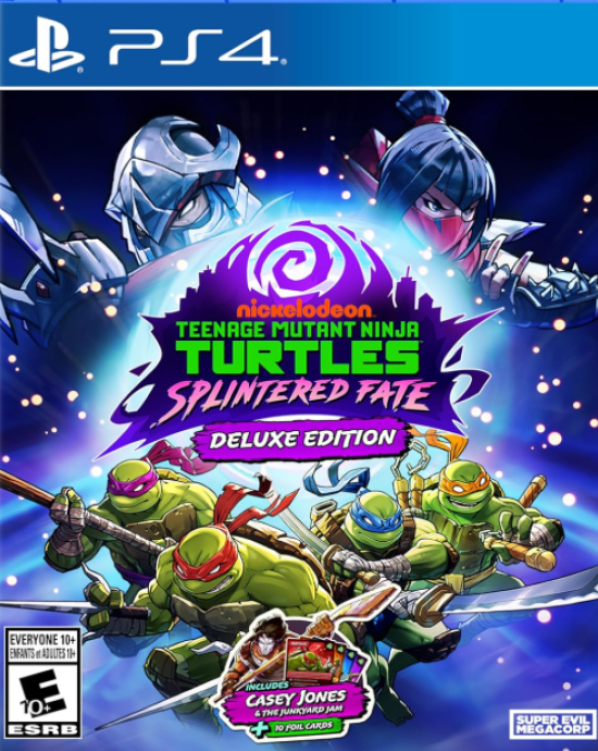 TEENAGE MUTANT NINJA TURLTES SPLINTERED FATE PS4