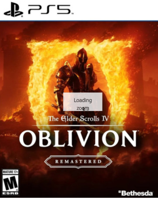 THE ELDER SCROLLS IV OBLIVION REMASTERED PS5