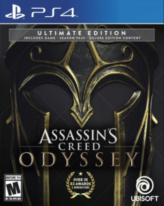 ASSASINS CREED ODYSSEY ULTIMATE EDITION PS4
