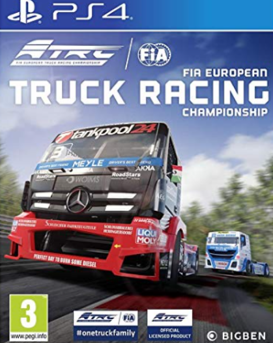FIA EUROPEAN TRUCK RACING PS4
