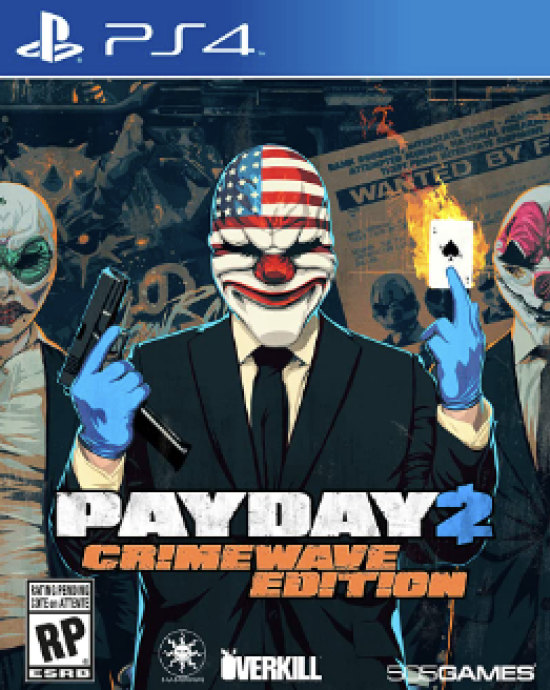 PAYDAY 2 CRIMEWAVE EDITION PS4