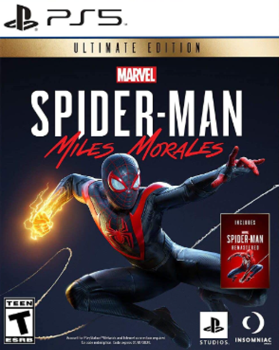 SPIDERMAN MILES MORALES ULTIMATE EDITION PS5