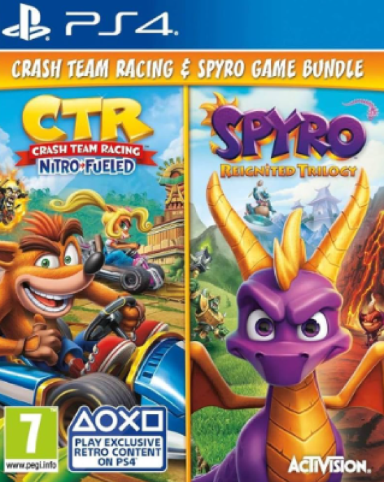 CRASH TEAM RACING+SPYRO PS4