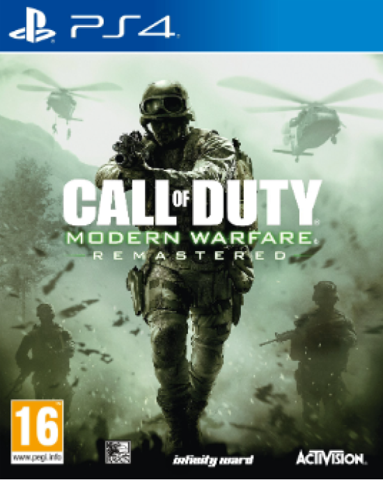 CALL OF DUTY MODERN WARFARE REMASTERED PS4