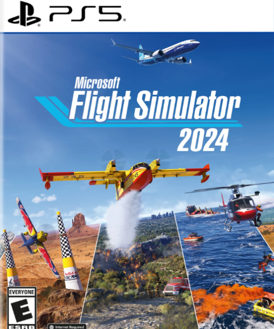 MICROSOFT FLIGHT SIMULATOR 2024 PS5
