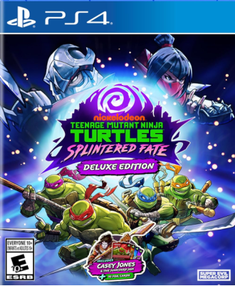 TEENAGE MUTANT NINJA TURLTES SPLINTERED FATE PS4