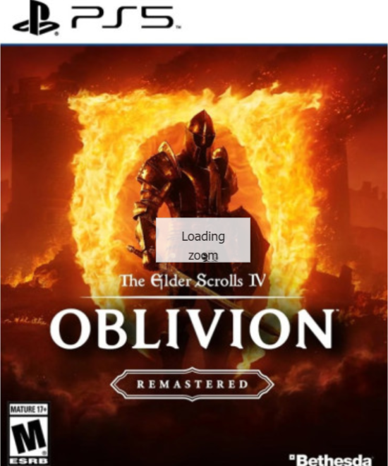 THE ELDER SCROLLS IV OBVILION REMASTERED PS5