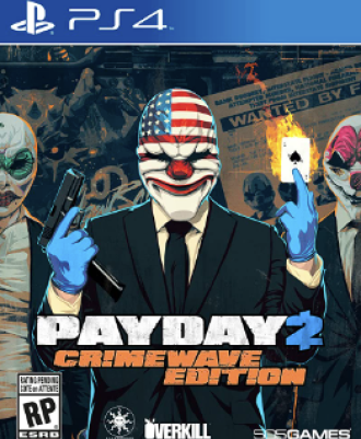 PAYDAY 2 CRIMEWAVE EDITION PS4