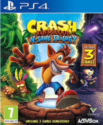 CRASH BANDICOOT N SANE TRILOGY PS4